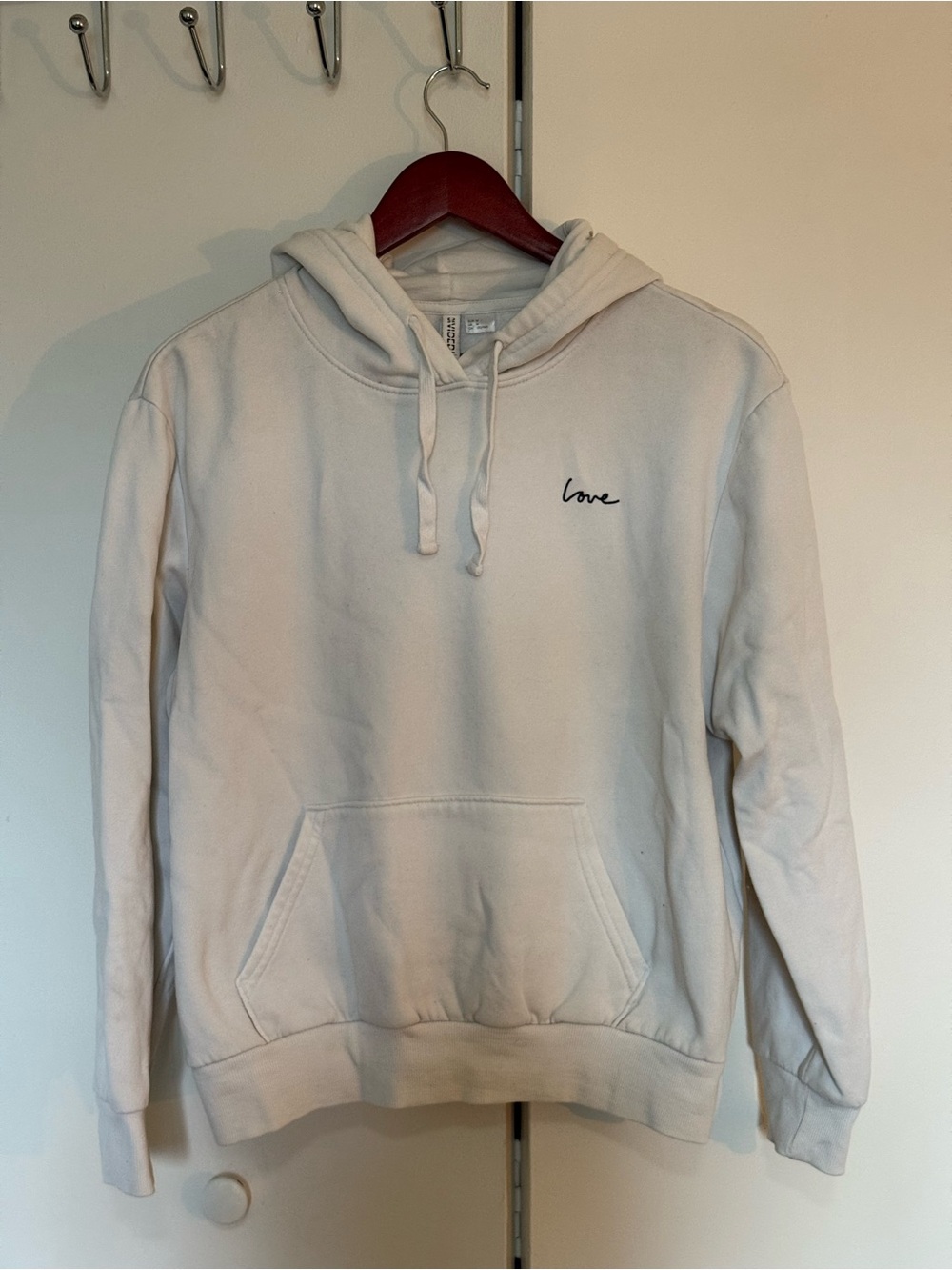 H&M Divided White Hoodie